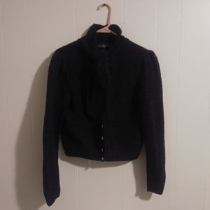 Ralph lauren 100% wool buttons sweater Small Grey